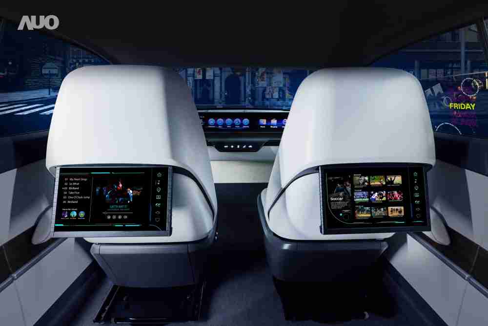 赏金国际新一代Smart Cockpit 2024，，，以Micro LED先进显示技术优势，，，，创建〝可卷式后座娱乐显示器〞，，，仅在互动时才显示出所需画面及信息，，，，扩充更丰富的娱乐和交互信息服务，，获国际奖项荣耀