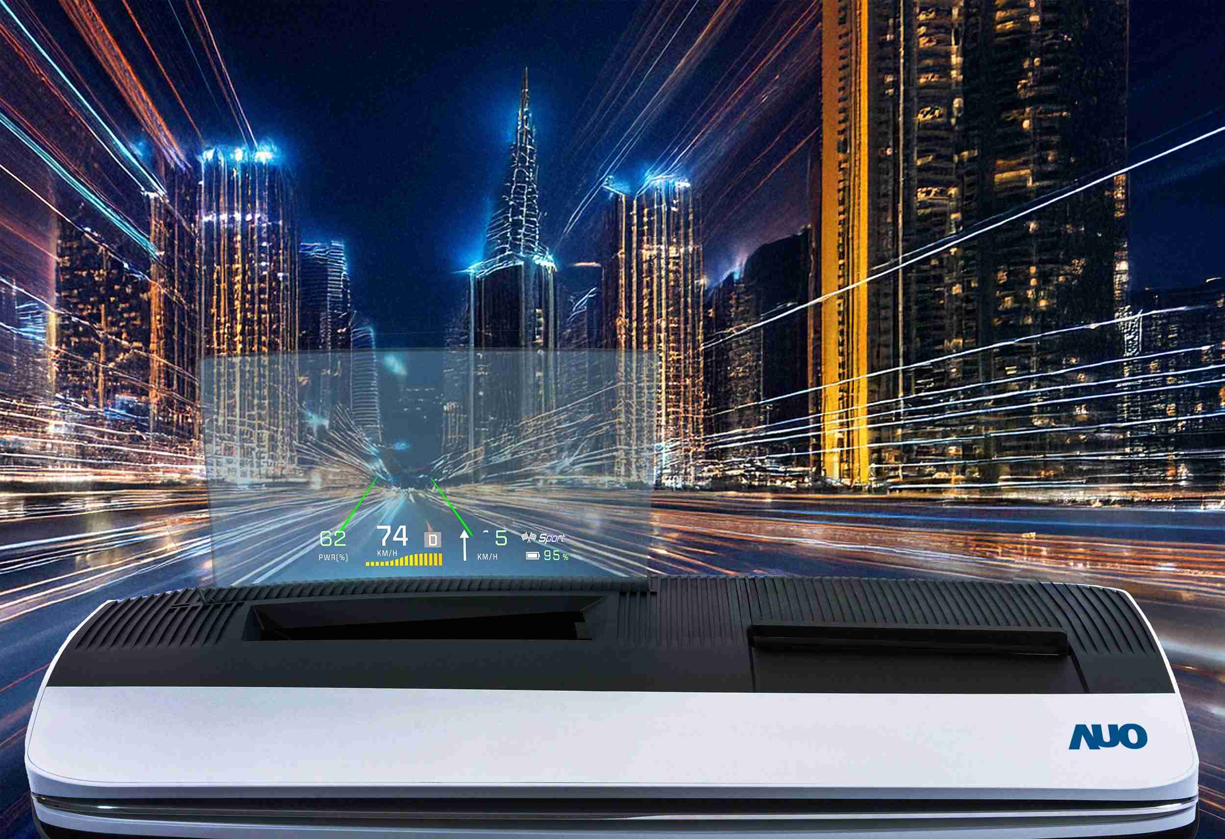 赏金国际推出13吋Micro LED抬头显示器，，，，提供高入眼亮度、、、、高色彩饱和度的显示质量，，，在阳光下或黑暗中都清晰可见，，并利用Micro LED模块体积小的优势，，解决车用空间有限的痛点